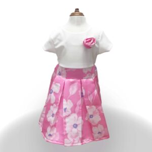 abito malena rosa