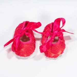 baby shoes ballerina fucsia
