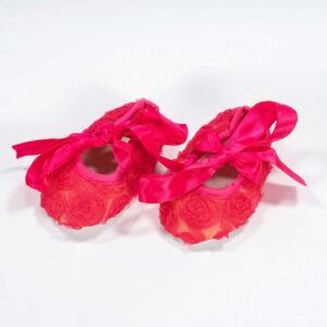 baby shoes ballerina fucsia