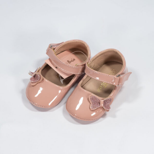 baby shoes farfallina beige